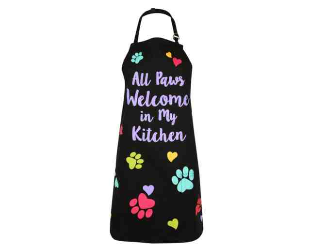 All Paws Welcome In My Kitchen Apron