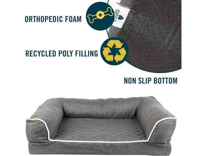 Our Pets Quilted 3' Memory Foam Pet Bed