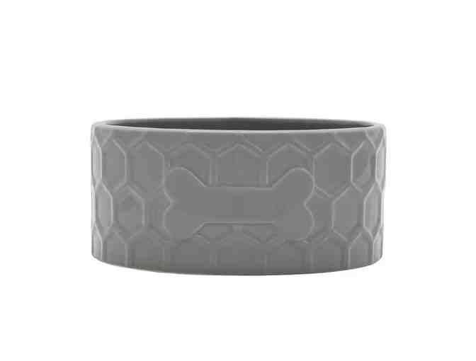 Sonoma Grey Pet Canister and Bowls