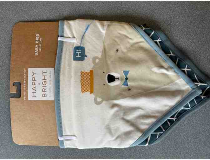 Happy and Bright Bib Set of Two - Photo 1