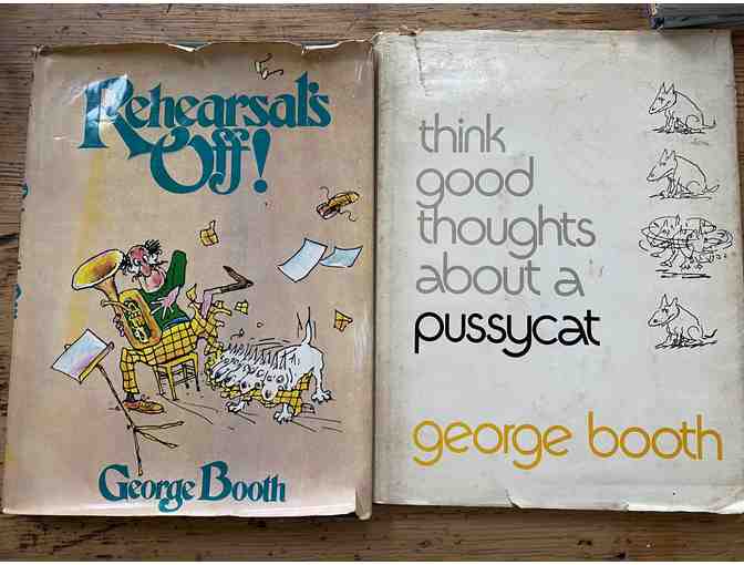 Two Collectable Cat Books by George Booth