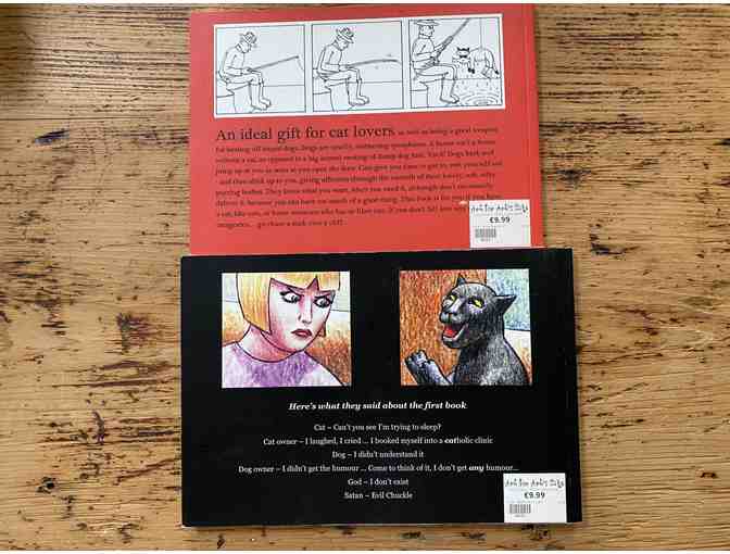 'Devil Cat' and 'Devil Cat II' Cartoon Books by Keefe