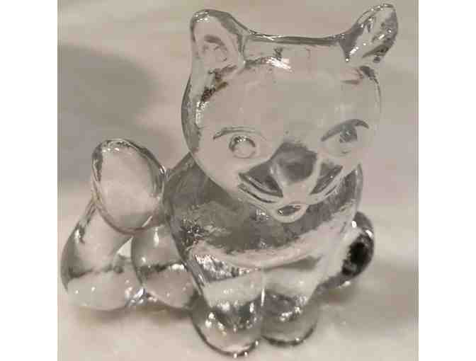 Glass Cat Sculpture II