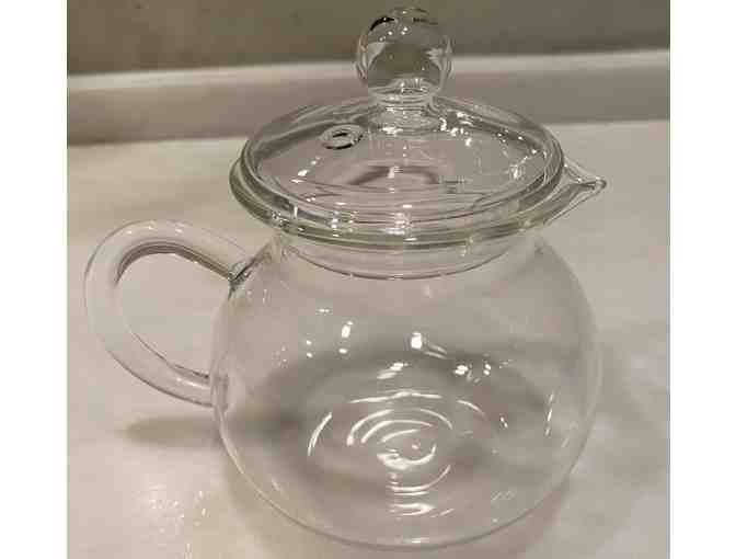 Small Glass Personal Teapot