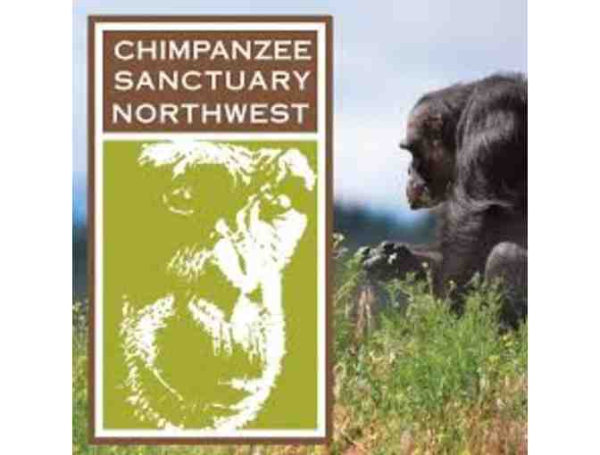 Rare Visit to Chimpanzee Sanctuary Northwest + 2 Nights at the Windrow Hotel and Dinner