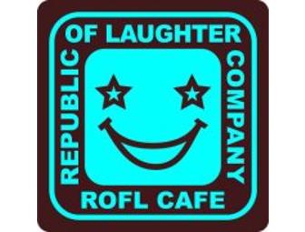Two Dinners for two at ROFL Cafe