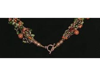 *Siena and Sage Woven Wire Necklace*