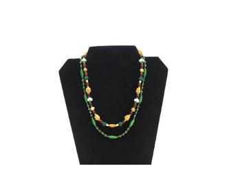 *Holiday Dinner Double Strand Necklace*