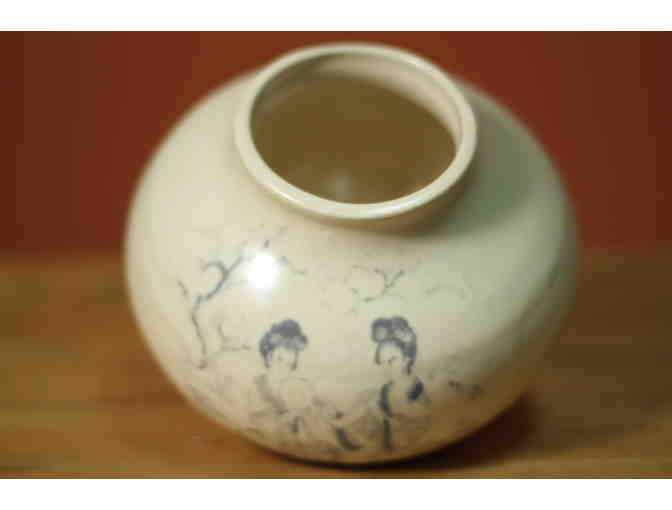 Handmade Pottery - White Vase