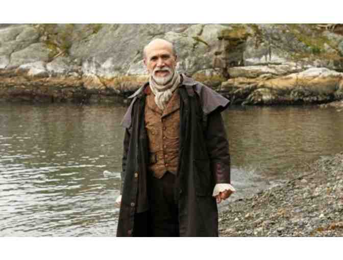 Lunch with ONCE UPON A TIME's Jiminy Cricket and Geppetto