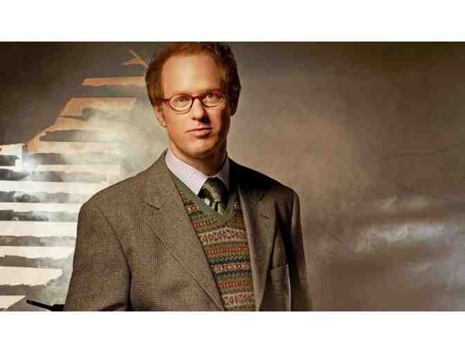 Lunch with ONCE UPON A TIME's Jiminy Cricket and Geppetto