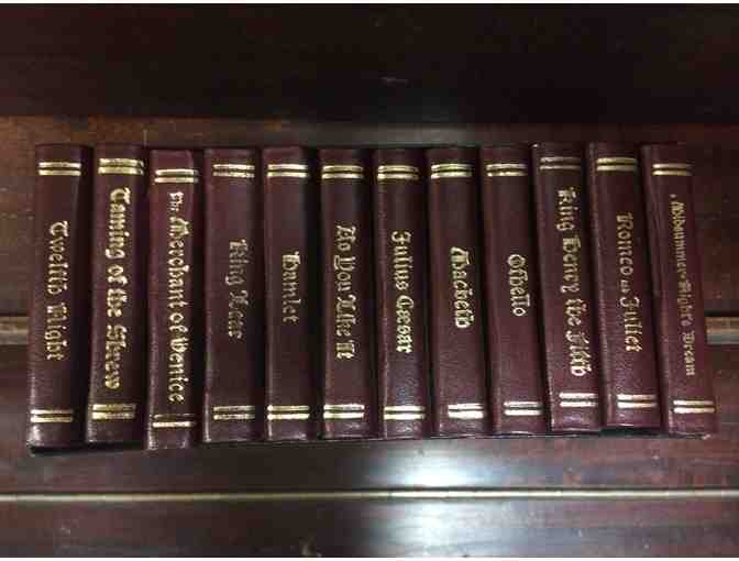 Mini Leather Bound Shakespeare Books