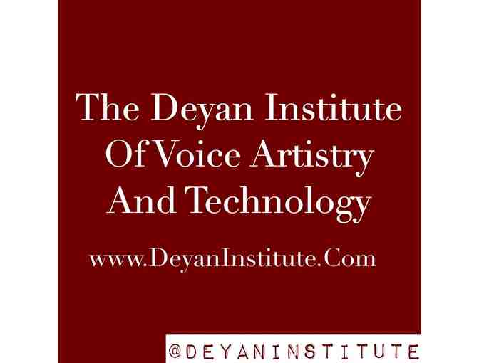 Audio Book Introductory Intensive at The Deyan Institute of Voice Artistry