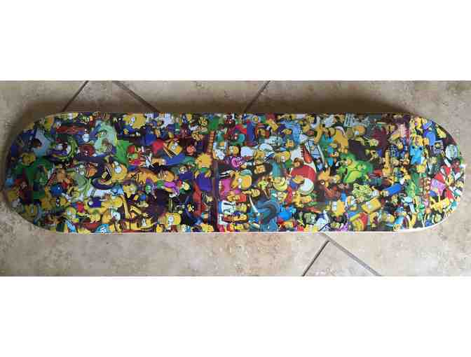 Simpsons 25th Anniversary Limited Edition Skateboard (no wheels)