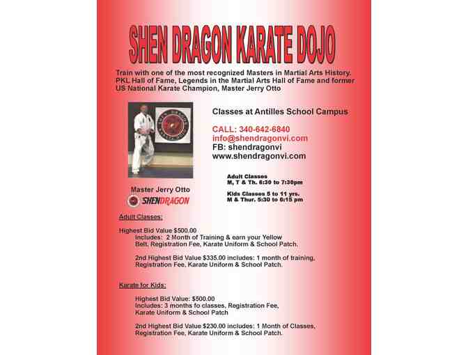 Adult Karate & Self-defense Classes