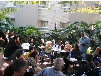 Guided tour in Africa with Prexy Nesbitt '67