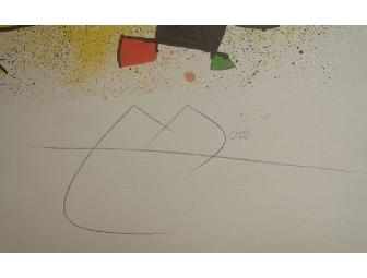 Miro lithograph