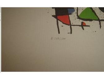 Miro lithograph