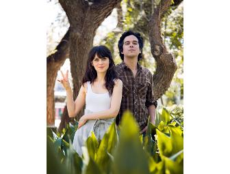 She + Him - 2 Concert Tickets for June 22, 2013 at the Greek Theatre