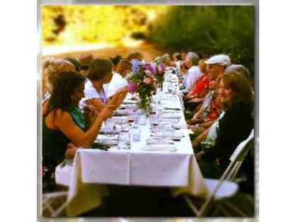 Farm to Fork Dinner for 10 in the Barrel Room of Chateau Davell Winery