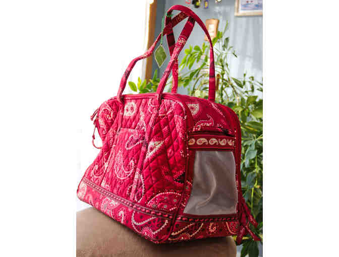 Vera Bradley Red Animal 'Pet Porter' Tote Bag