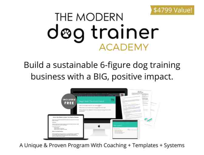 The Modern Dog Trainer Academy Program