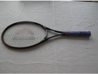 Jim Courier autographed tennis racquet