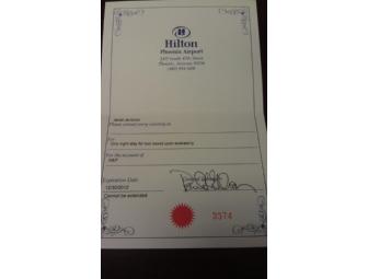 Enjoy a FREE stay at the Hilton Phoenix Airport