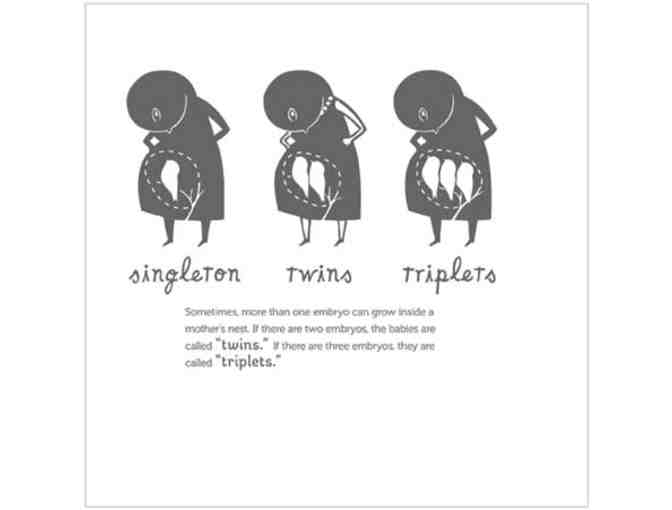Children's Picture Book 'How We Became a Family'-Egg donor twins
