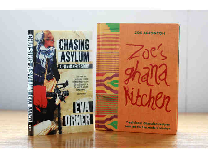 Book Pack 'CHASING ASYLUM' By Eva Orner & 'Zoe's Ghana Kitchen' By Zoe Adjonyoh