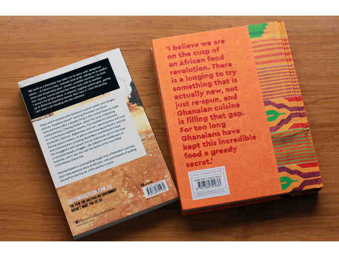 Book Pack 'CHASING ASYLUM' By Eva Orner & 'Zoe's Ghana Kitchen' By Zoe Adjonyoh