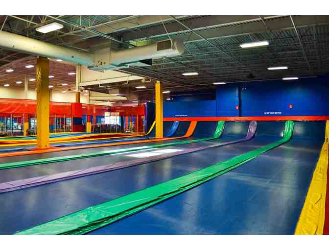 Family Fun-Day: Putter's Pride Mini-Golf and Jumpstreet Indoor Trampoline Park