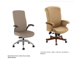 Choice of New Traditional or Contemporary Executive Desk Chair