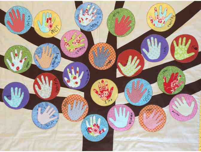 Kindergartener's Handmade Quilt