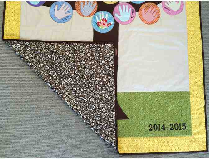 Kindergartener's Handmade Quilt