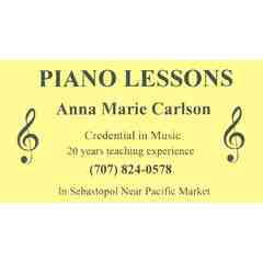 Anna Carlson Piano Lessons