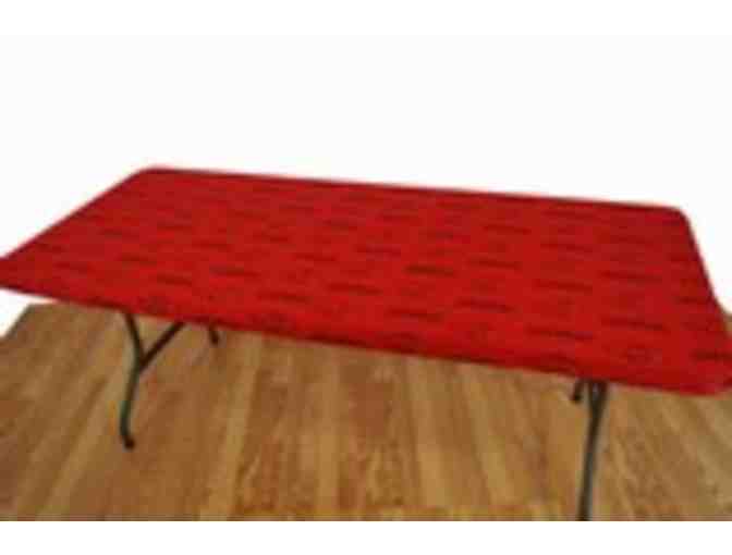 Arkansas Razorback Fitted Table Cover & Throw Blanket