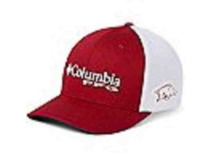 Arkansas Razorback Columbia PFG Mesh Ball Cap