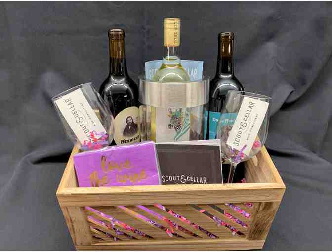 Scout & Cellar Wine Basket