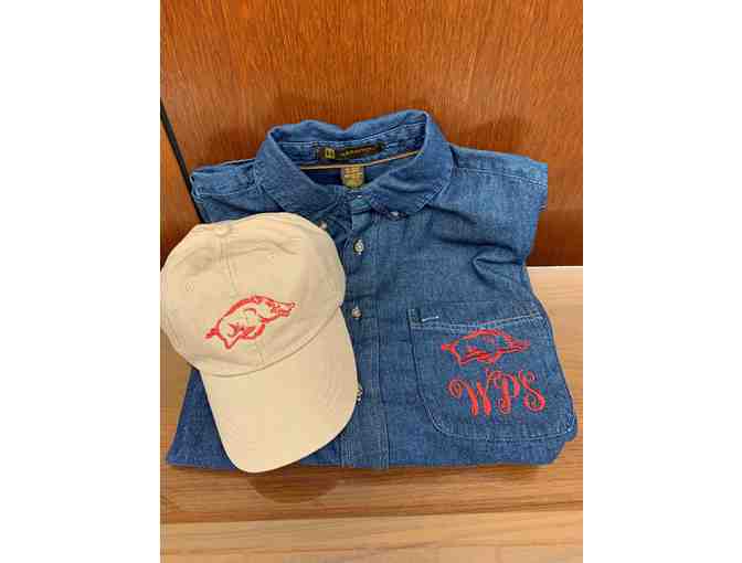 Arkansas Razorback 'WPS' Shirt and Hat Set