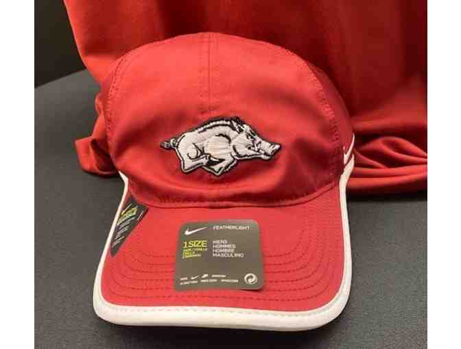 Arkansas Razorbacks Men's Polo (XL) and Hat Set