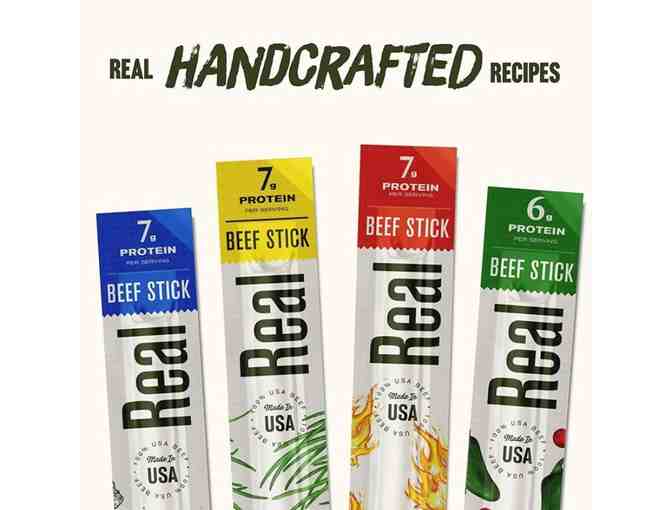 Variety Pack of Real Snacks Beef Sticks