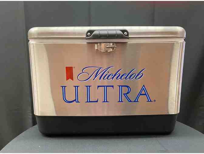Michelob Ultra Stainless Steel Ice Chest - Photo 1