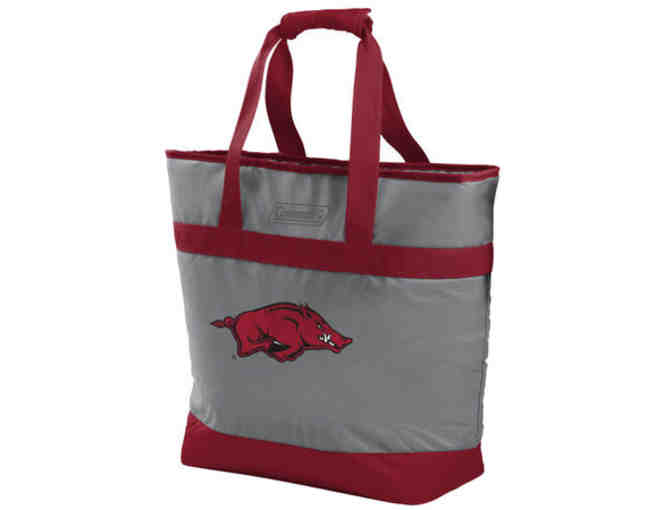 Arkansas Razorback Tailgate Grill and Soft Side Cooler