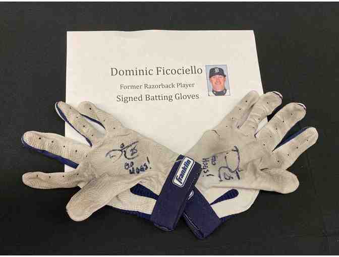 Dominic Ficociello Signed Gloves