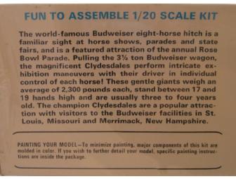 Budweiser Clydesdale 8-Horse Hitch