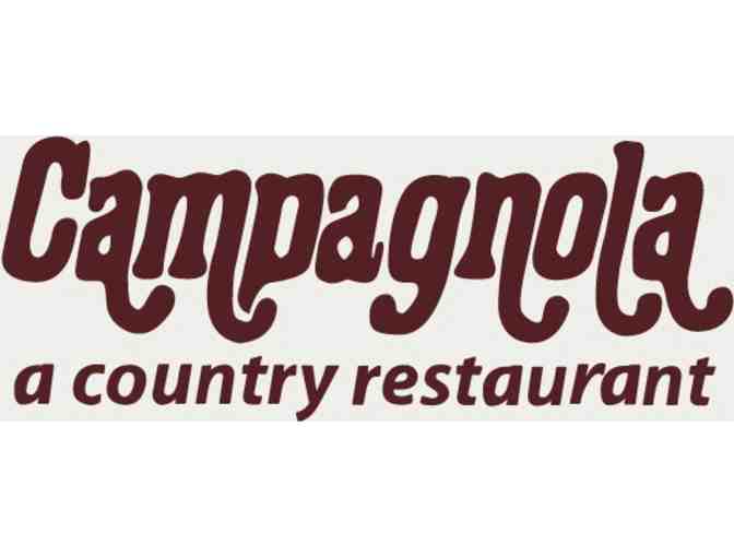 $200 Gift Certificate to Campagnola,  A Country Restaurant