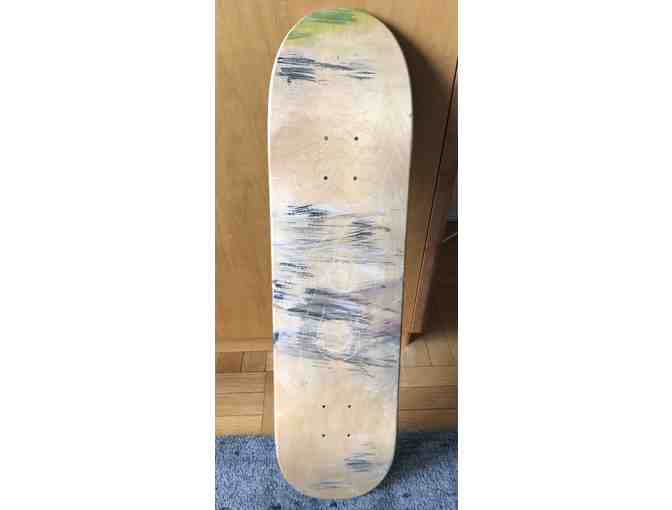 Nicholas Cueva Hand Painted Skateboard
