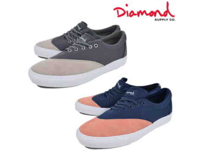 Diamond Supply Co. AVENUE TwoTone Navy Skateboard Shoes Size US 8.5 (Men) - Photo 2