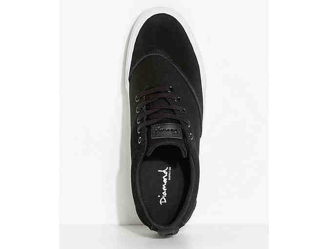 Diamond Supply Co. Avenue Black Skateboard Shoes Size US 8 (Men) - Photo 2